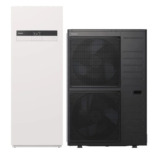 9kW Aquarea High Performance K sorozatú All in One, háromfázisú. Fűtő és hűtő · R32